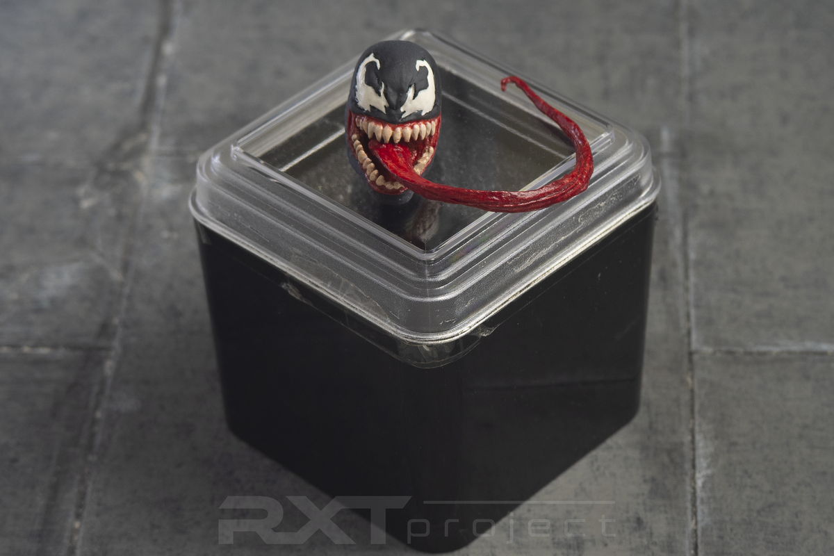 Custom Marvel Legends Monster Venom Head Sculpt RXTProject